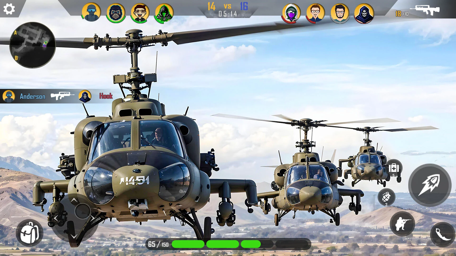 Gunship Battle Modern Warfare screenshot